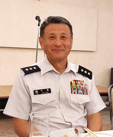 図01 総監 牛嶋 筑 陸将