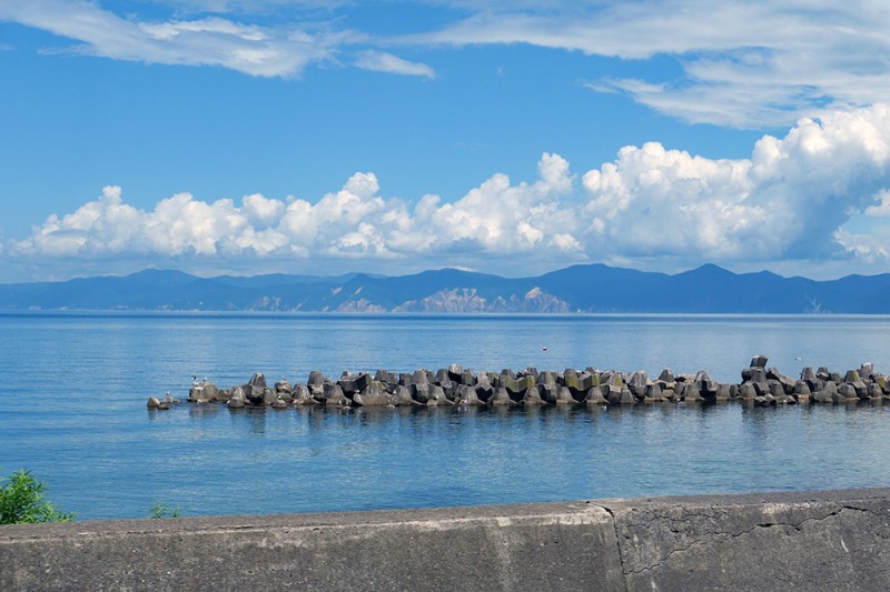 図02 津軽半島 向かいは下北半島