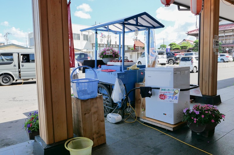 図12 アイス屋さんの屋台